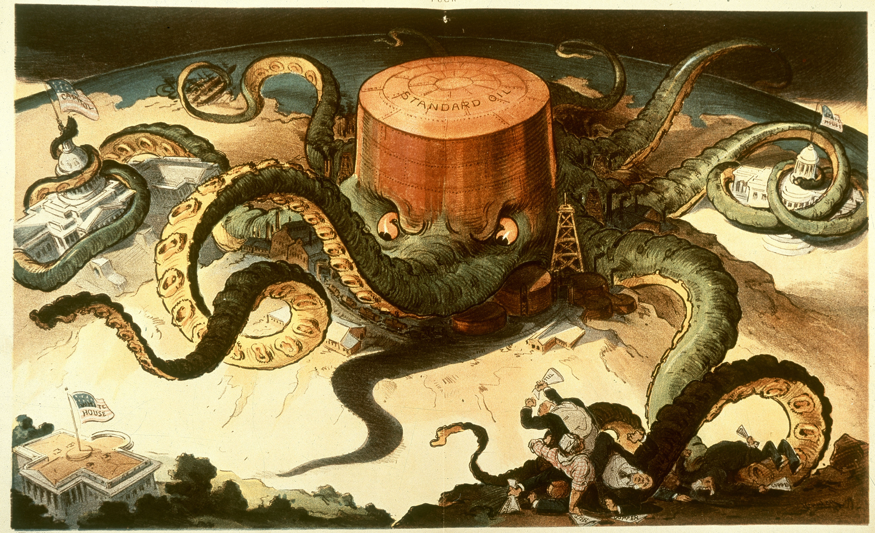 Corporate tentacles reaching into American institutions