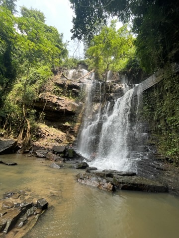 Waterfall in Ghana
